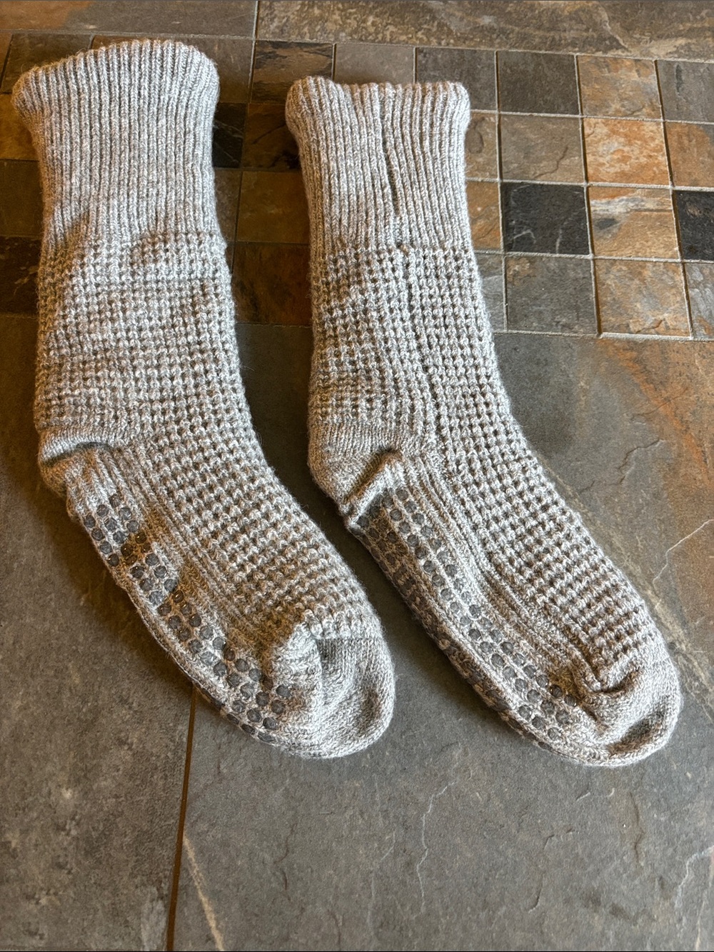 LL bean Women’s Fleece Lined Grip Socks